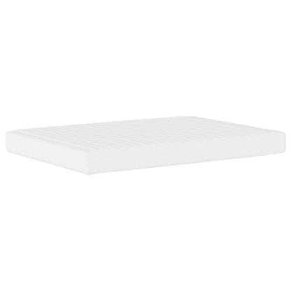 Colchão de Espuma de 3 Camadas - 140x190 cm - Dureza H2 e H3 - Branco