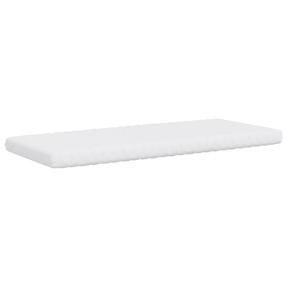 Colchão de espuma 90x190 cm 7 zonas dureza 20 ILD branco