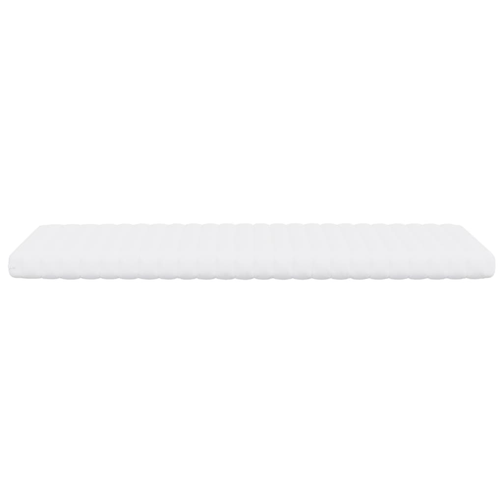 Colchões de espuma 2 pcs 80x200 cm 7 zonas dureza 20 ILD branco