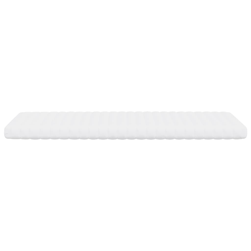 Colchões de espuma 2 pcs 90x190 cm 7 zonas dureza 20 ILD branco