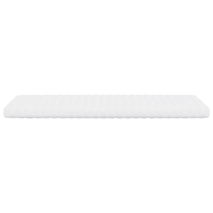 Colchões de espuma 2 pcs 90x190 cm 7 zonas dureza 20 ILD branco