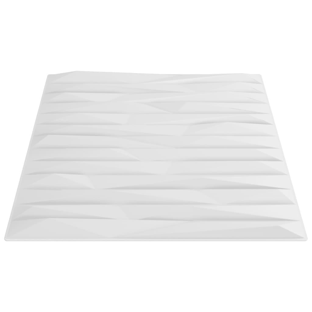 Painéis de parede 24 pcs 50x50 cm 6m² XPS pedra branco