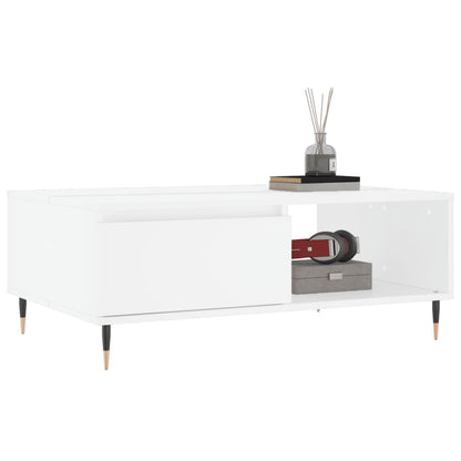 Mesa de centro 90x60x35 cm derivados de madeira branco