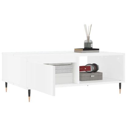 Mesa de centro 90x60x35 cm derivados de madeira branco