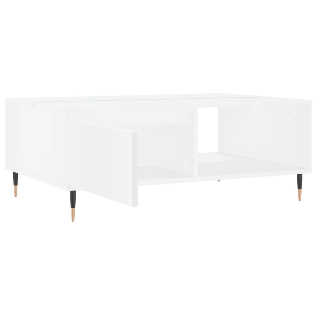 Mesa de centro 90x60x35 cm derivados de madeira branco