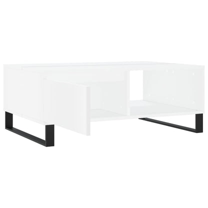 Mesa de centro 90x60x35 cm derivados de madeira branco