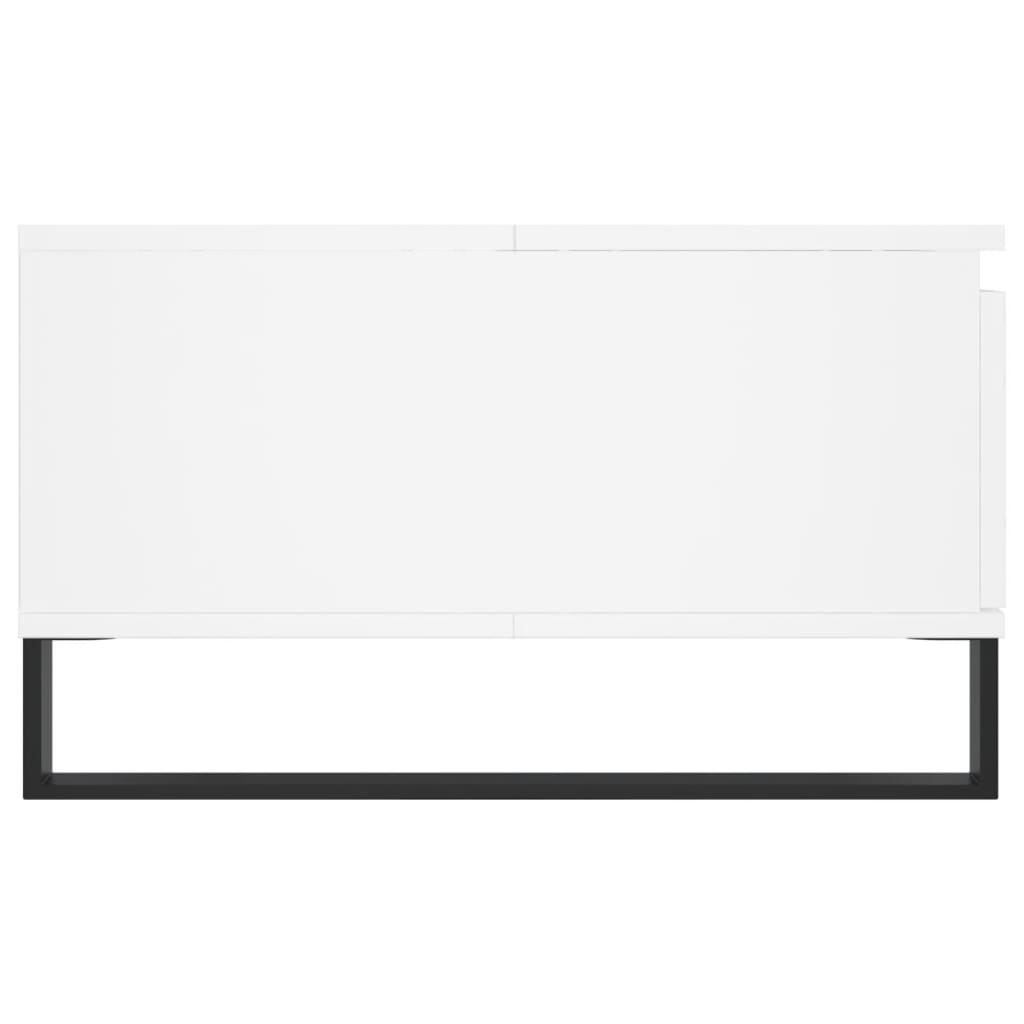 Mesa de centro 90x60x35 cm derivados de madeira branco