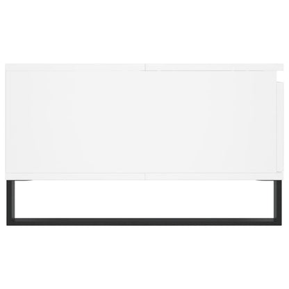 Mesa de centro 90x60x35 cm derivados de madeira branco