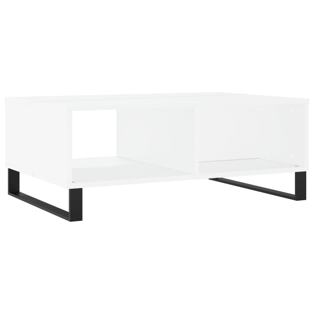 Mesa de centro 90x60x35 cm derivados de madeira branco