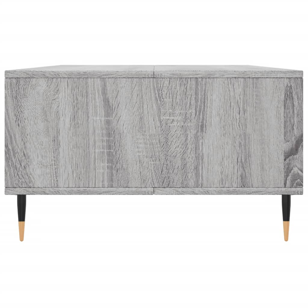 Mesa de centro 104x60x35 cm derivados madeira cinzento sonoma