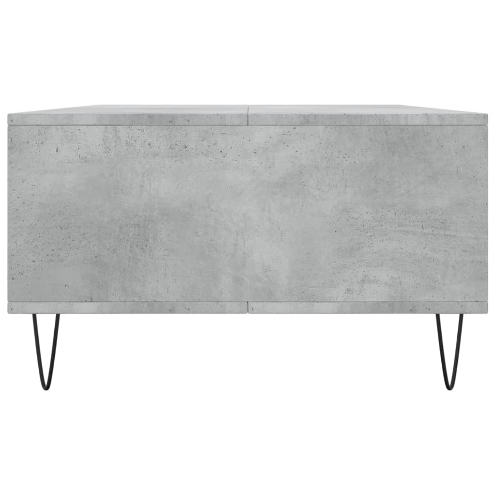 Mesa de centro 104x60x35cm derivados de madeira cinzento sonoma