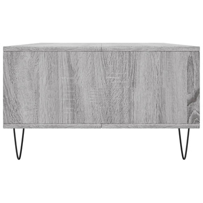 Mesa de centro 104x60x35 cm derivados madeira cinzento sonoma