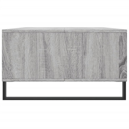 Mesa de centro 104x60x35 cm derivados madeira cinzento sonoma