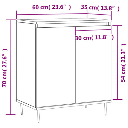 Aparador Anton de 60cm - Branco Brilhante - Design Moderno