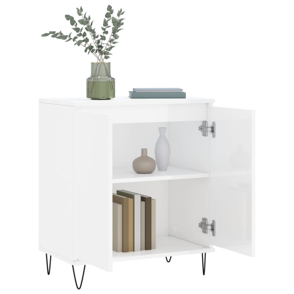 Aparador Hill Range de 60cm - Branco Brilhante - Design Moderno