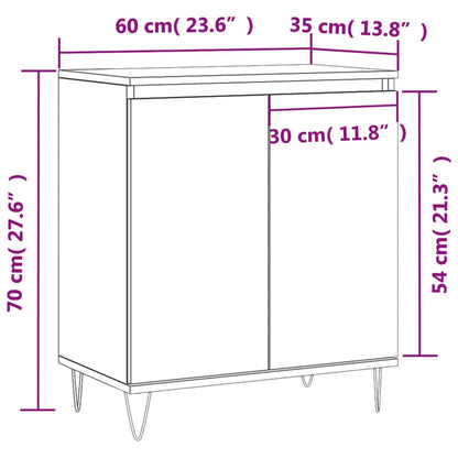 Aparador Hill Range de 60cm - Cinzento - Design Moderno