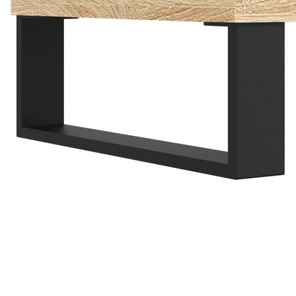 Mesa de Centro Portucale de 90cm - Carvalho - Design Moderno