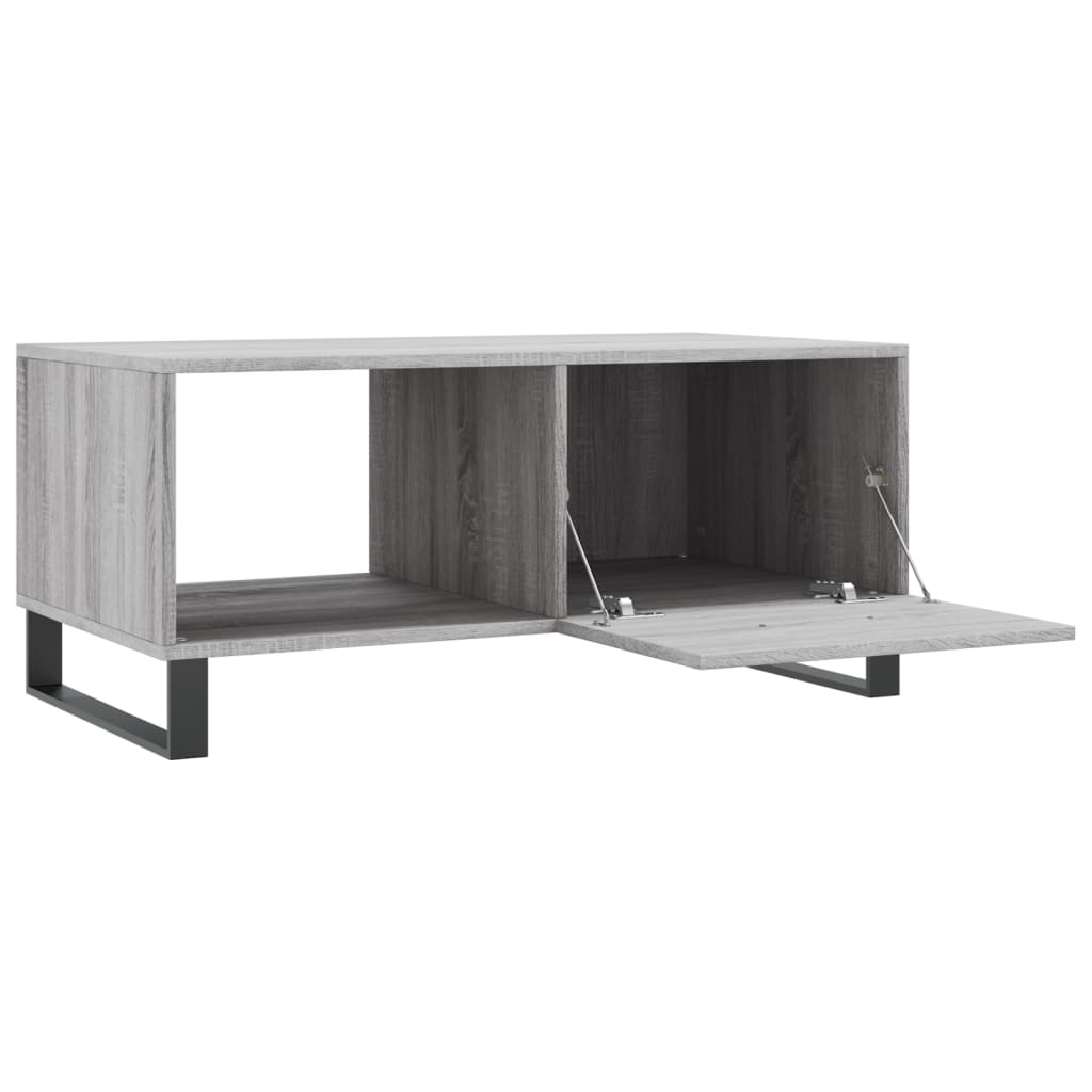 Mesa de Centro Portucale de 90cm - Cinzento - Design Moderno