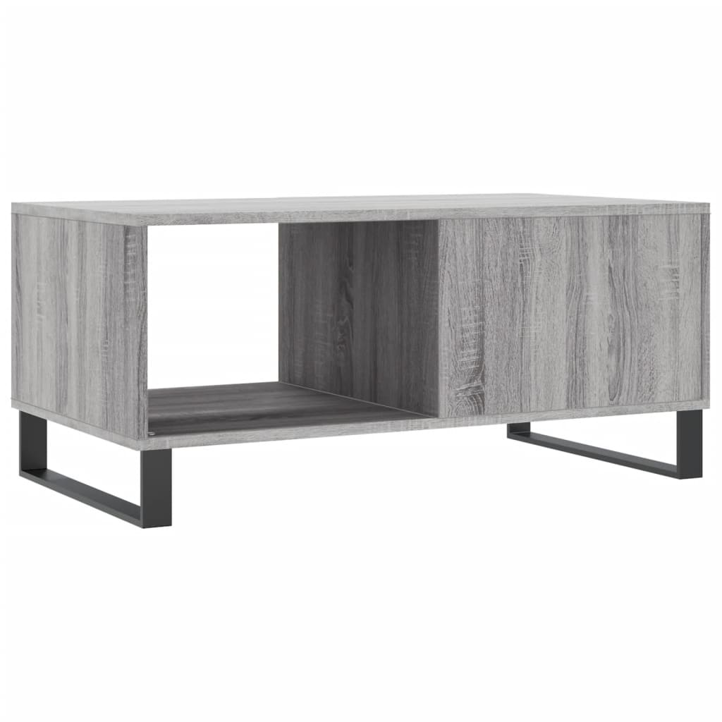 Mesa de Centro Portucale de 90cm - Cinzento - Design Moderno