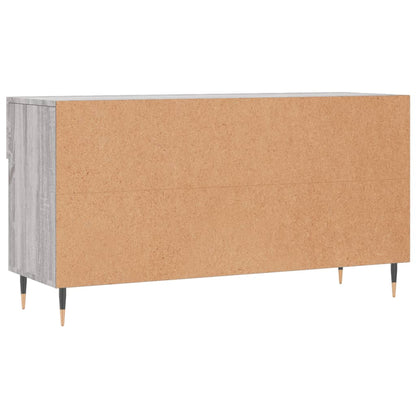 Banco sapateira 102x35x55 cm derivados madeira cinzento sonoma