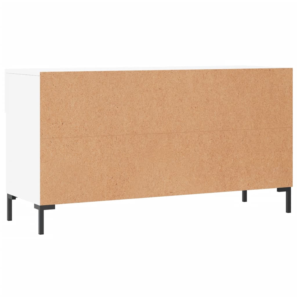 Banco sapateira 102x35x55 cm derivados de madeira branco