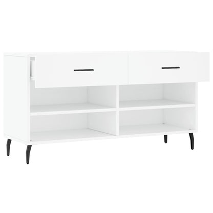 Banco sapateira 102x35x55 cm derivados de madeira branco