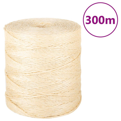 Corda 100% sisal 2 mm 300 m