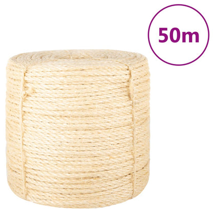 Corda 100% sisal 6 mm 50 m