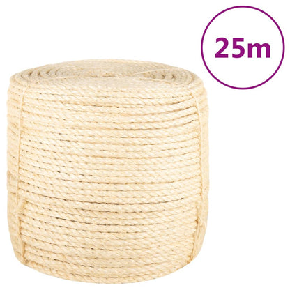 Corda 100% sisal 8 mm 25 m