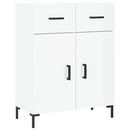 Armário Alto Carol de 180 cm - Branco Brilhante - Design Moderno