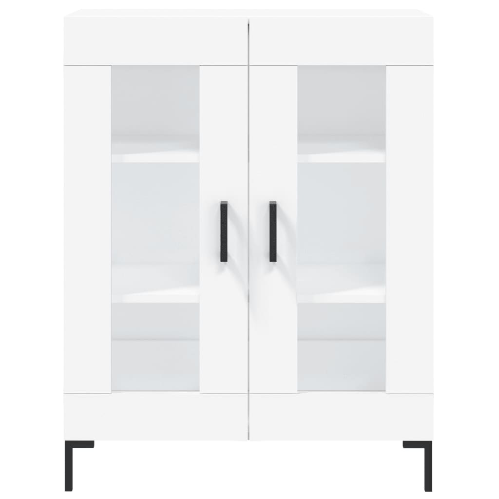 Armário alto 69,5x34x180 cm derivados de madeira branco