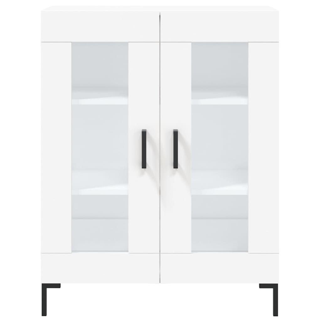 Armário alto 69,5x34x180 cm derivados de madeira branco