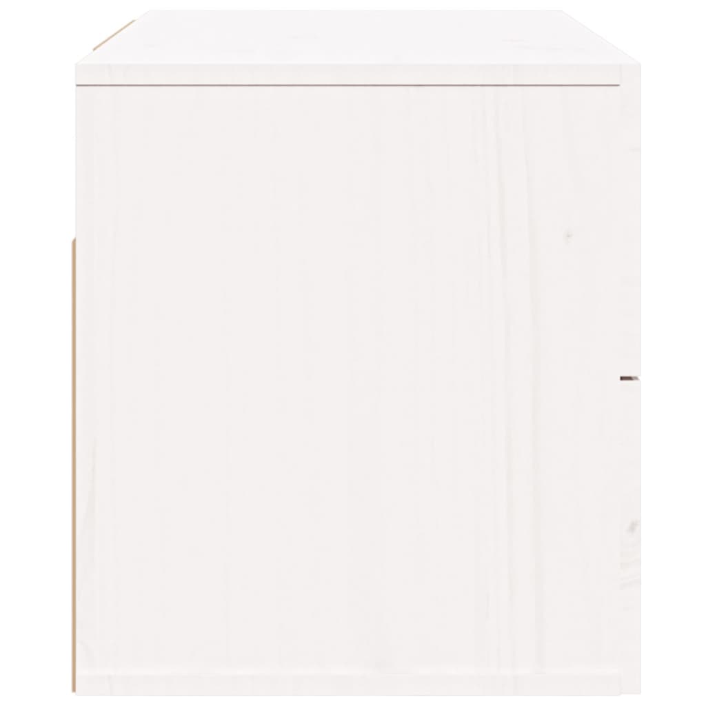 Mesas de cabeceira de parede 2 pcs 50x36x40 cm branco