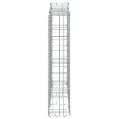 Cestos gabião arqueados 50 pcs 200x30x140/160 ferro galvanizado