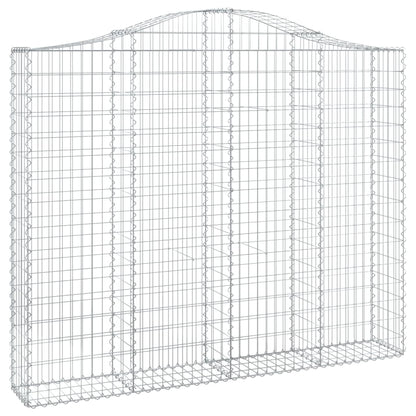 Cestos gabião arqueados 10pcs 200x30x160/180 ferro galvanizado