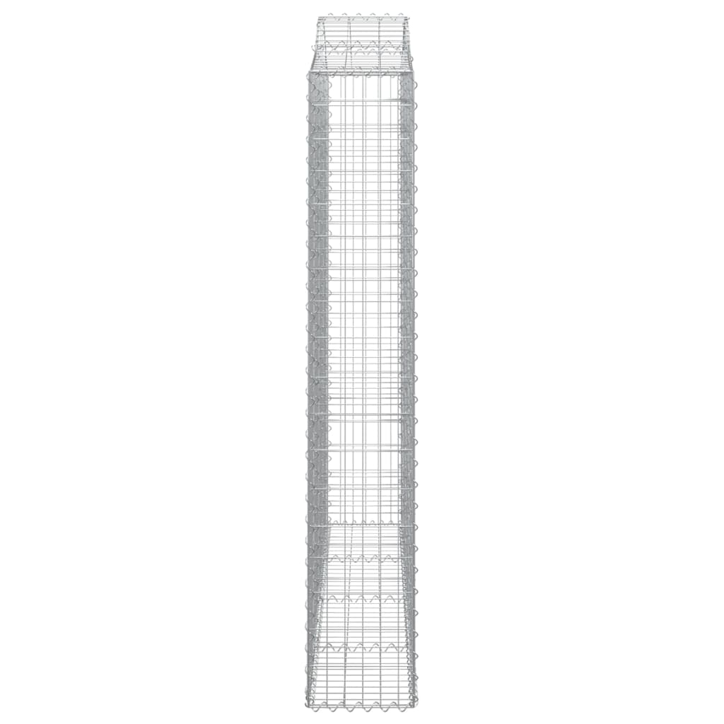 Cestos gabião arqueados 5pcs 200x30x180/200cm ferro galvanizado