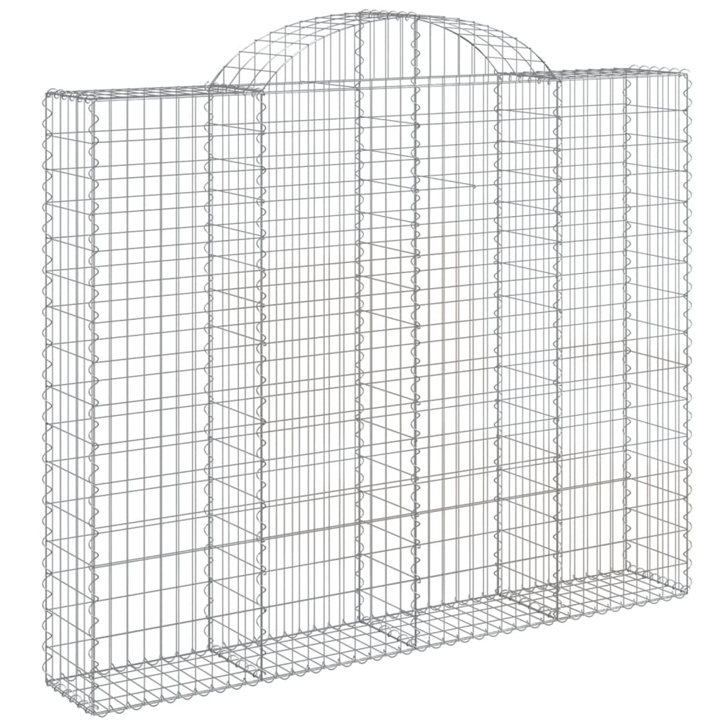 Cestos gabião arqueados 10pcs 200x30x160/180 ferro galvanizado