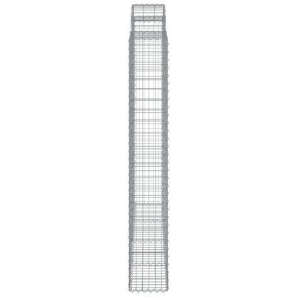 Cestos gabião arqueados 5pcs 200x30x200/220cm ferro galvanizado