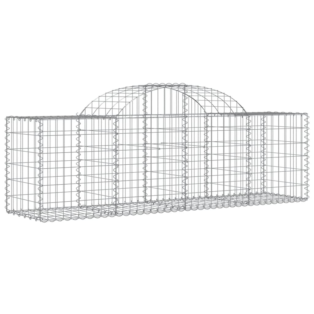 Cestos gabião arqueados 50pcs 200x50x60/80 cm ferro galvanizado