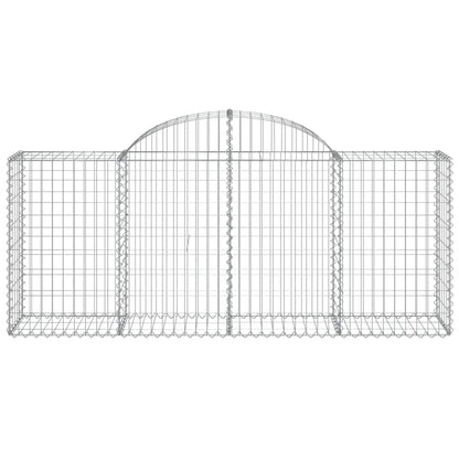 Cestos gabião arqueados 20pcs 200x50x80/100cm ferro galvanizado