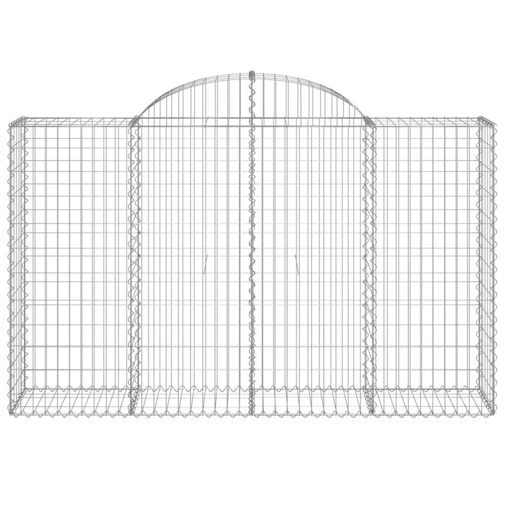 Cestos gabião arqueados 20pcs 200x50x120/140 ferro galvanizado