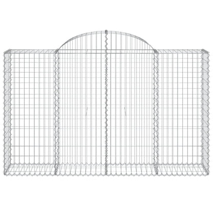 Cestos gabião arqueados 20pcs 200x50x120/140 ferro galvanizado