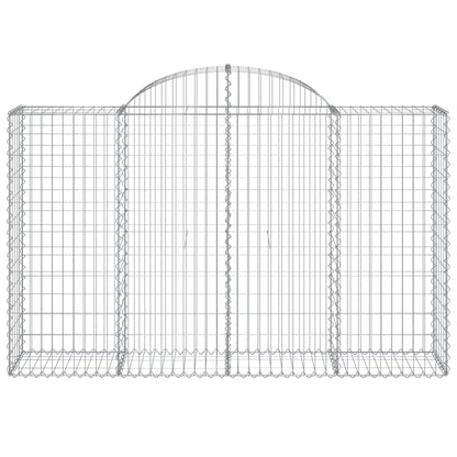 Cestos gabião arqueados 30pcs 200x50x120/140 ferro galvanizado