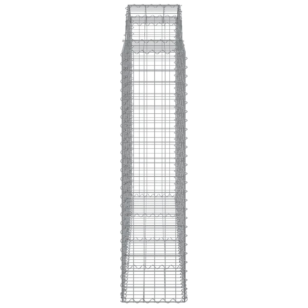 Cestos gabião arqueados 5pcs 200x50x160/180cm ferro galvanizado