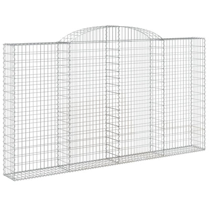 Cestos gabião arqueados 5pcs 300x30x160/180cm ferro galvanizado