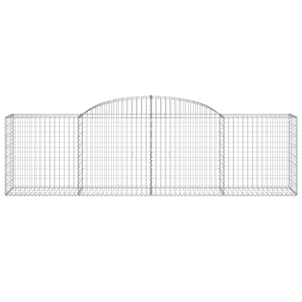 Cestos gabião arqueados 20pcs 300x50x80/100cm ferro galvanizado