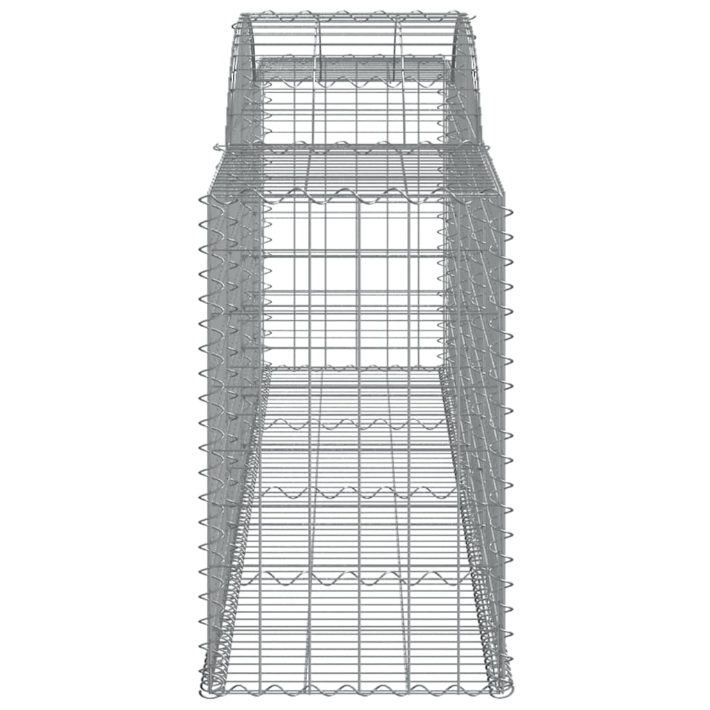 Cestos gabião arqueados 20pcs 300x50x80/100cm ferro galvanizado