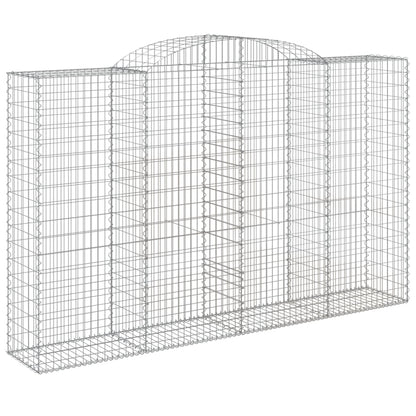 Cestos gabião arqueados 5pcs 300x50x180/200cm ferro galvanizado