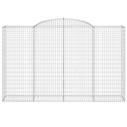 Cestos gabião arqueados 5pcs 300x50x180/200cm ferro galvanizado