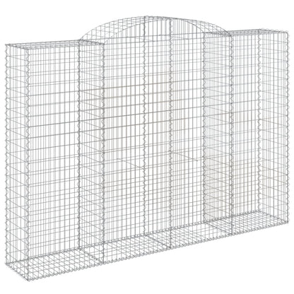 Cestos gabião arqueados 5pcs 300x50x200/220cm ferro galvanizado